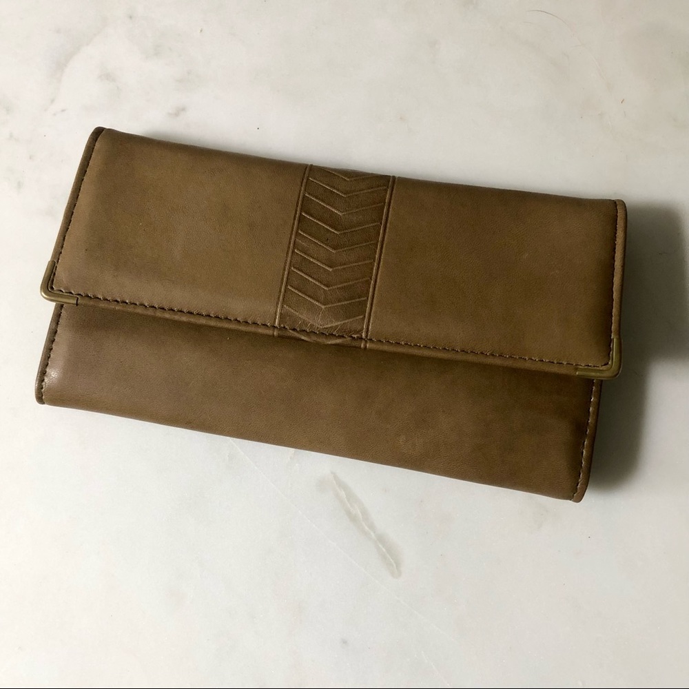 VINTAGE Lambskin Trifold Wallet